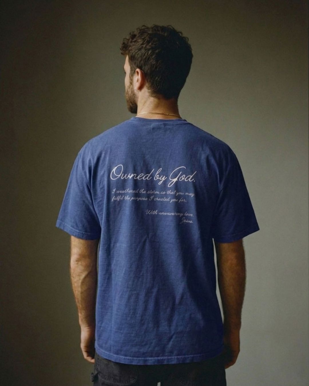 CORE Monogram Tee - Navy