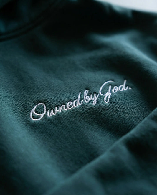 CORE Monogram Hoodie - Pine Green