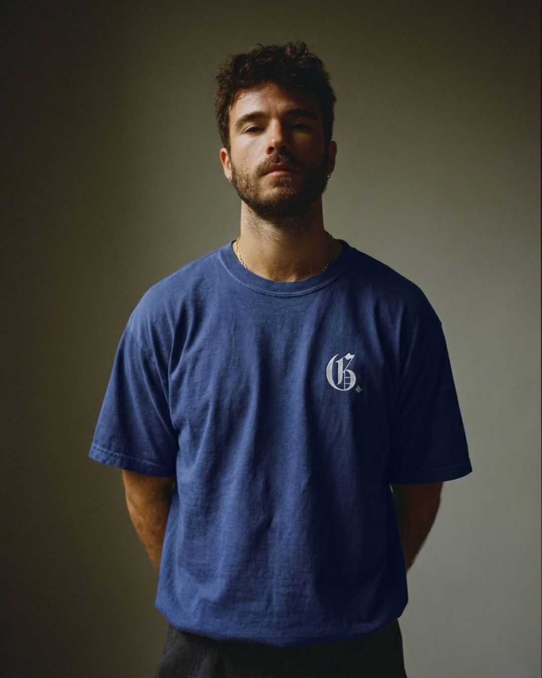 CORE Monogram Tee - Navy