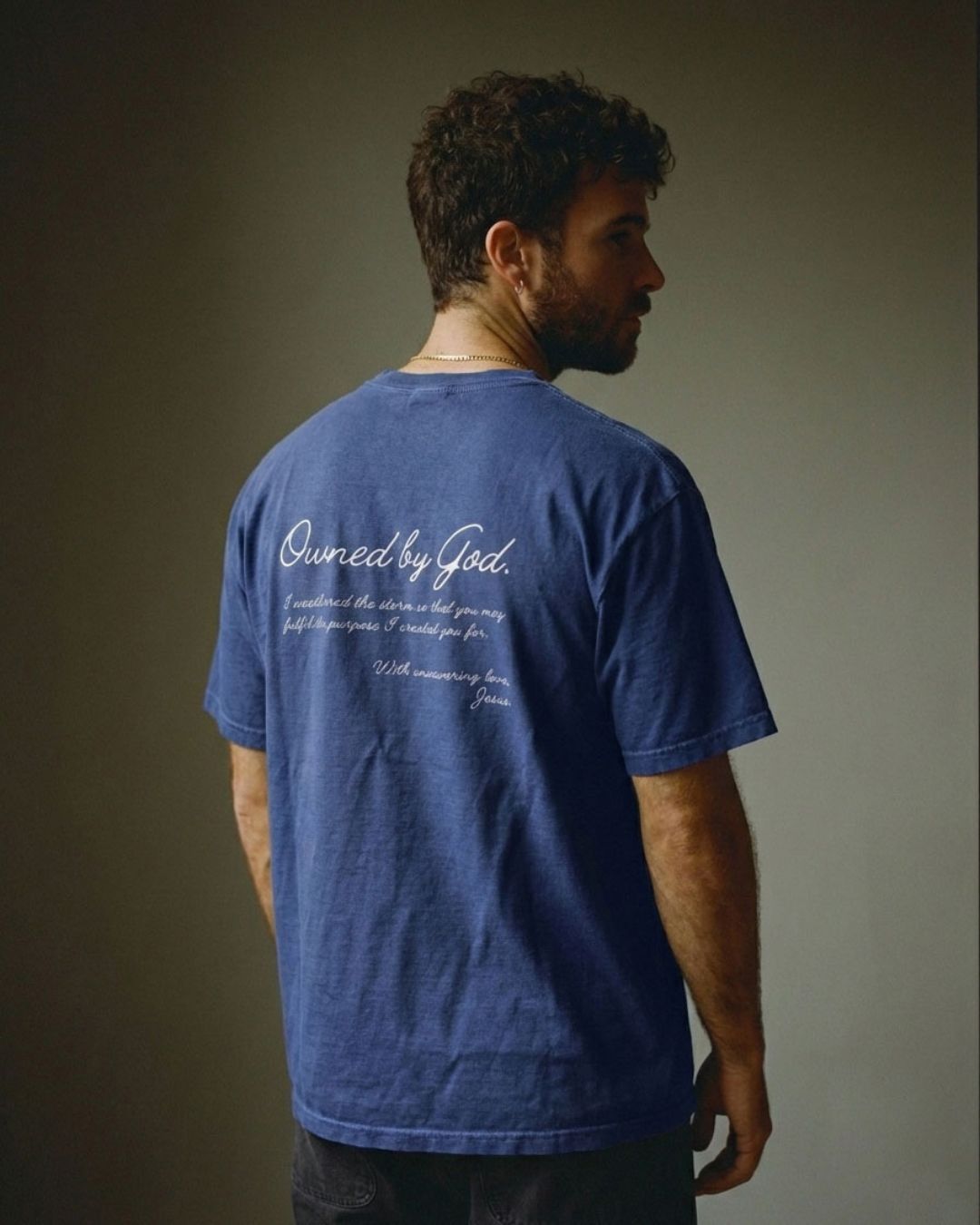 CORE Monogram Tee - Navy