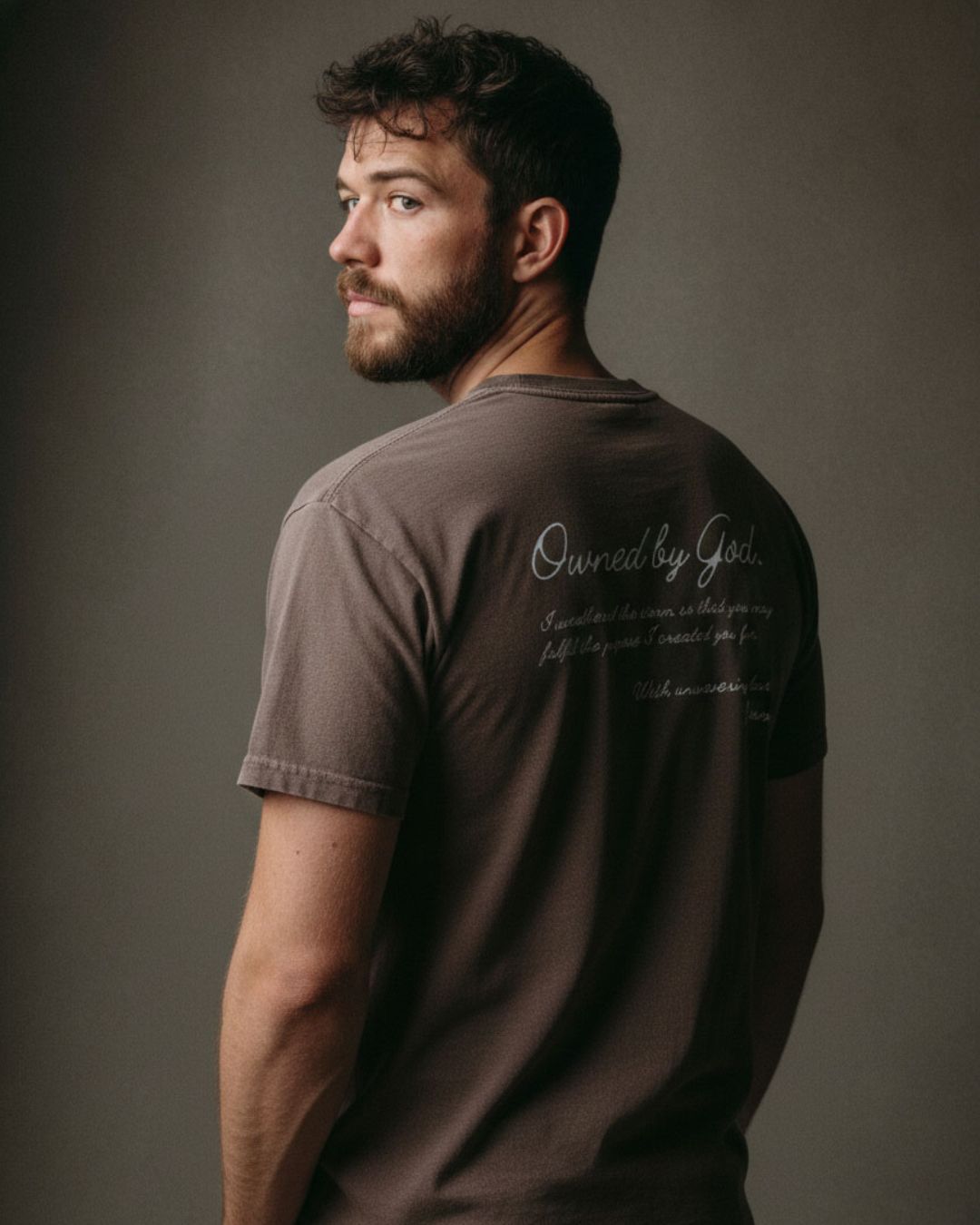 CORE Monogram Tee - Mocha