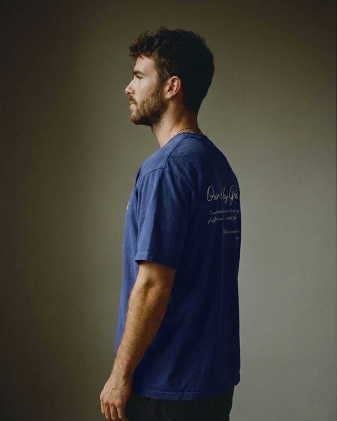 CORE Monogram Tee - Navy