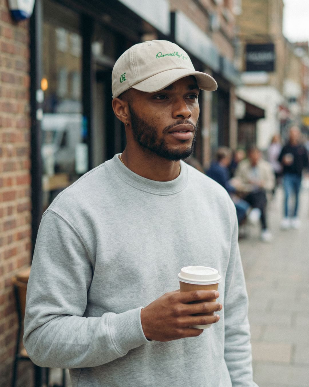 CORE Monogram Cap - Stone