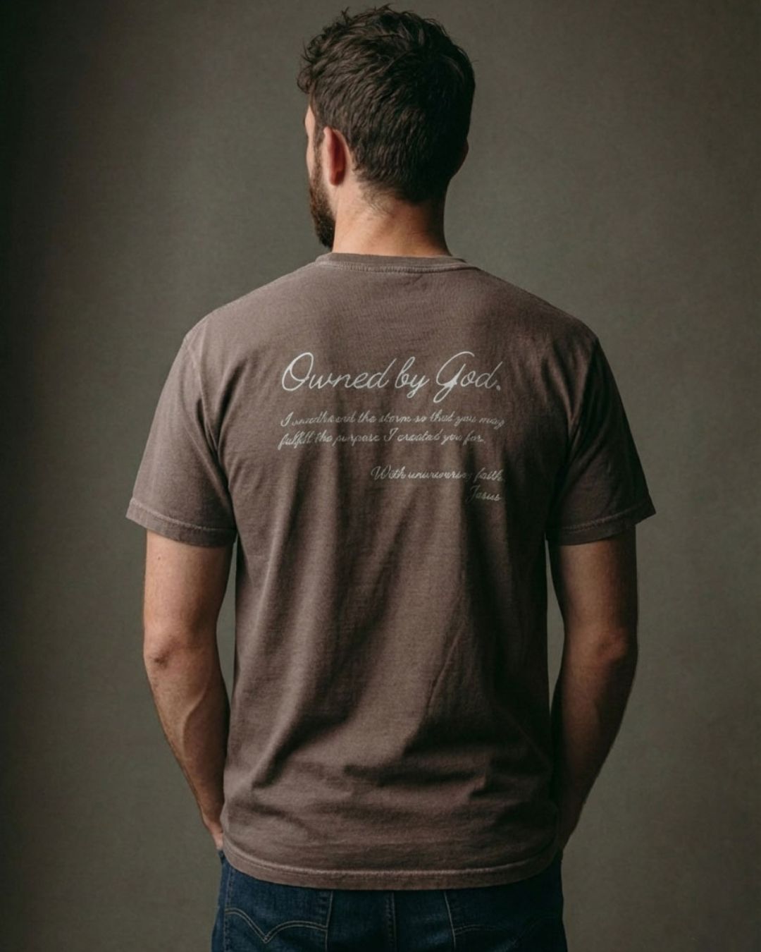 CORE Monogram Tee - Mocha