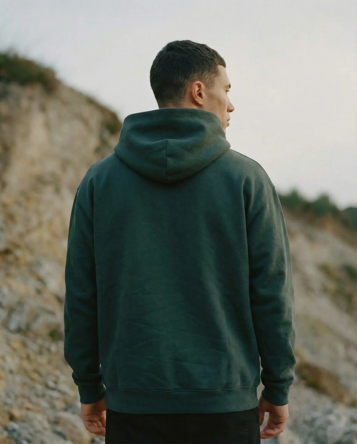 CORE Monogram Hoodie - Pine Green