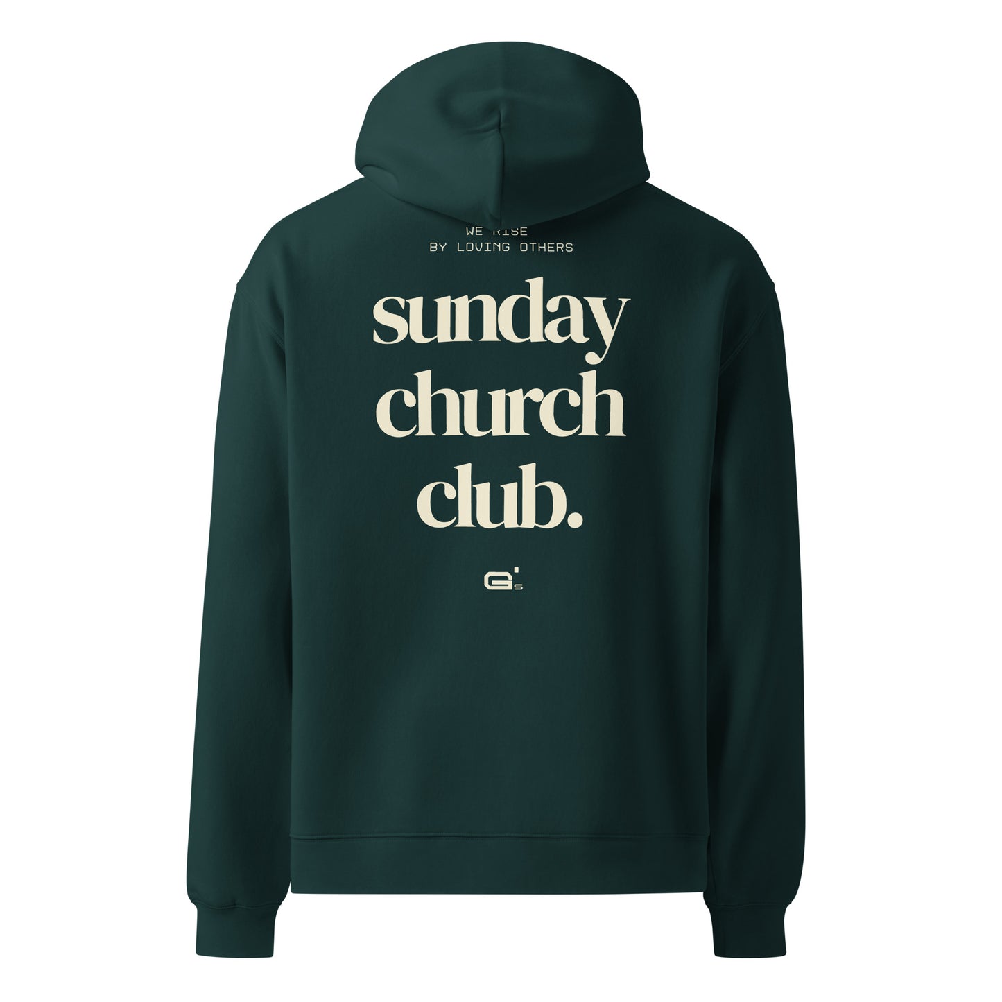 SUNDAY CHURCH CLUB Hoodie Pine Green