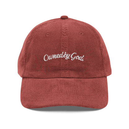 CORE Corduroy Cap Burgundy