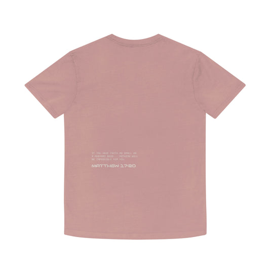 pink soil foundations tee back
