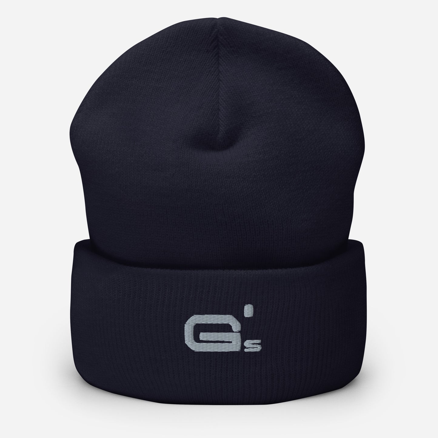 gods cuffed beanie navy blue